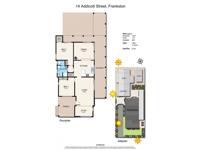 14 Addicott Street, Frankston VIC 3199 Floorplan