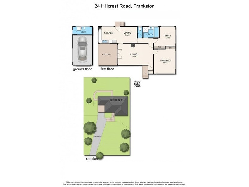 24 Hillcrest Road, Frankston VIC 3199 Floorplan