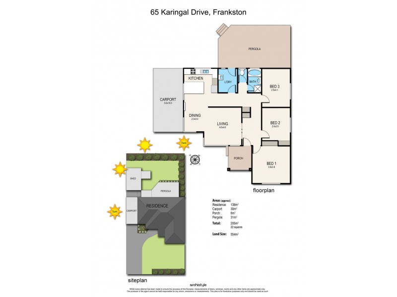 65 Karingal Drive, Frankston VIC 3199 Floorplan