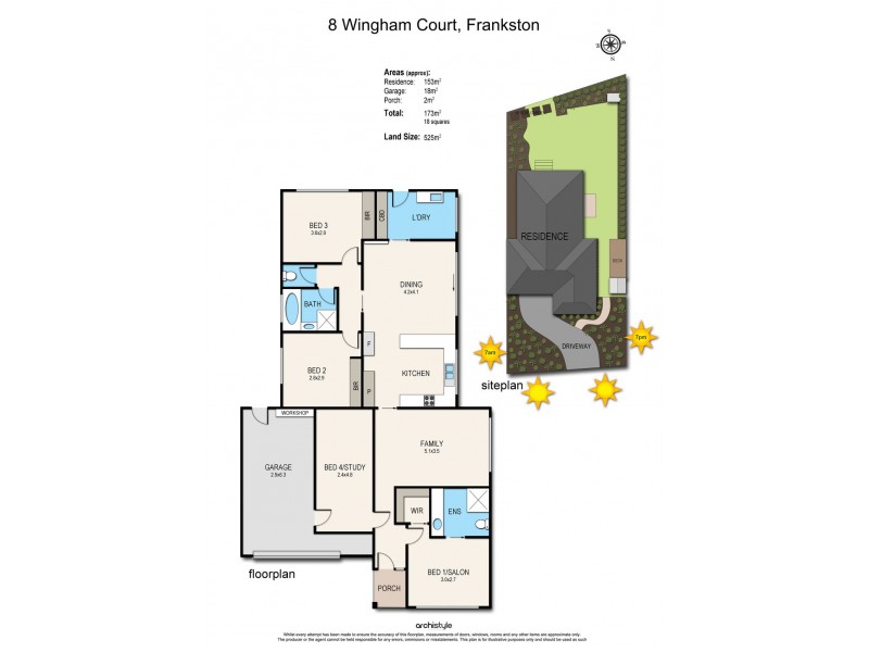 8 Wingham Court, Frankston VIC 3199 Floorplan