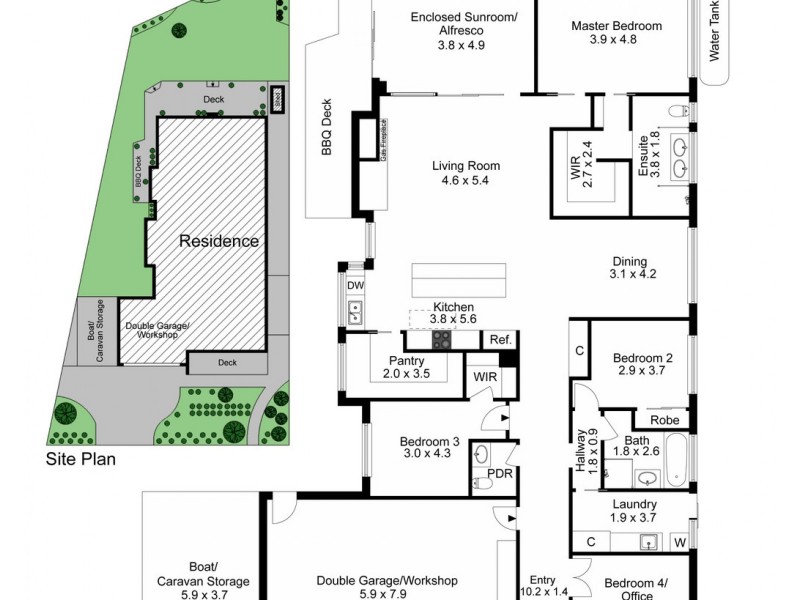 3 Hamilton Grove, Frankston South VIC 3199 Floorplan