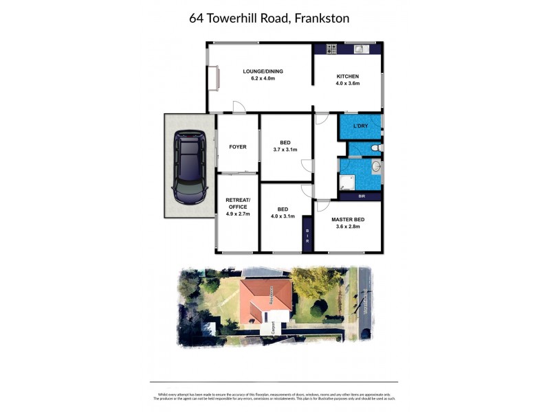 64 Towerhill Road, Frankston VIC 3199 Floorplan