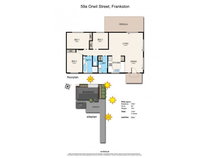 59A Orwil Street, Frankston VIC 3199 Floorplan