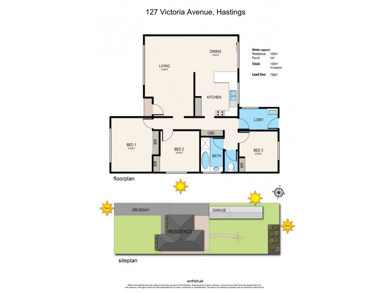 127 Victoria Street, Hastings VIC 3915 Floorplan