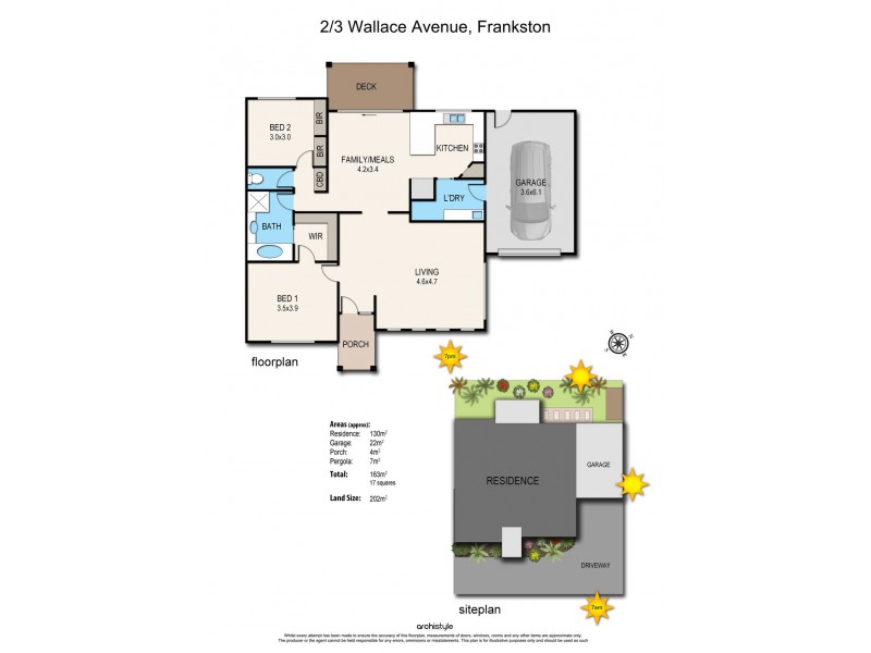 2/3 Wallace Avenue, Frankston VIC 3199 Floorplan