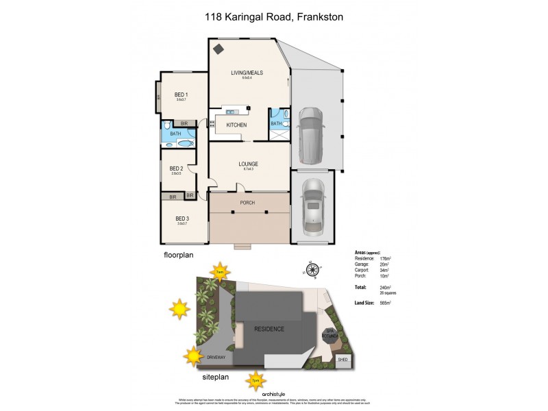 118 Karingal Drive, Frankston VIC 3199 Floorplan