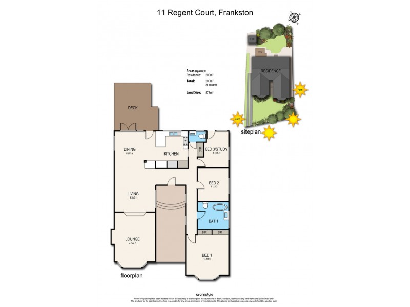 11 Regent Court, Frankston VIC 3199 Floorplan