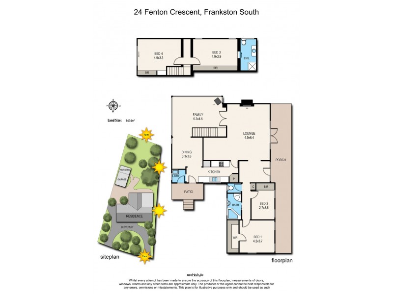 24 Fenton Crescent, Frankston South VIC 3199 Floorplan