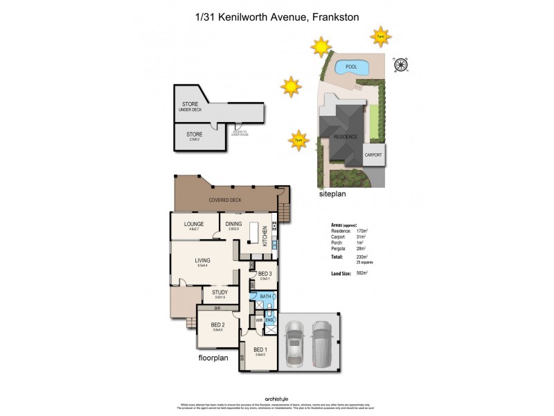 31A Kenilworth Avenue, Frankston VIC 3199 Floorplan