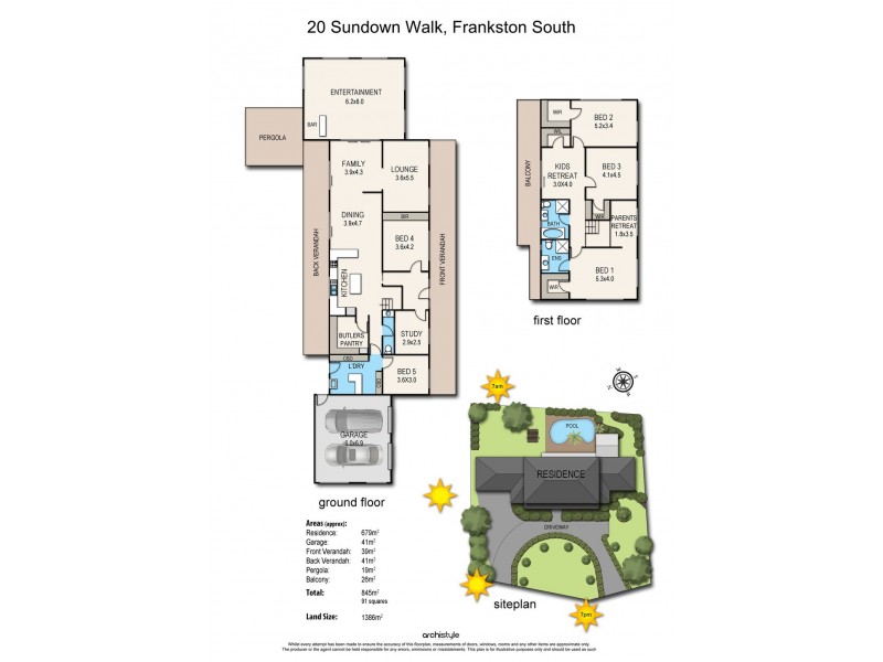 20 Sundown Walk, Frankston South VIC 3199 Floorplan
