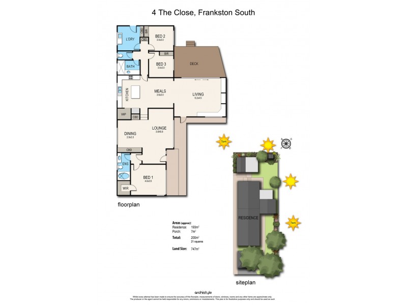 4 The Close, Frankston South VIC 3199 Floorplan