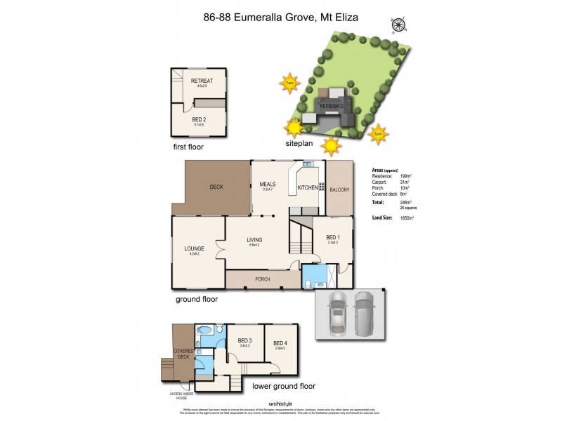 86-88 Eumeralla Grove, Mount Eliza VIC 3930 Floorplan
