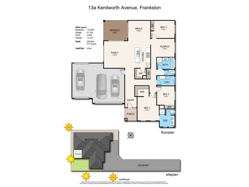 13A Kenilworth Avenue, Frankston VIC 3199 Floorplan