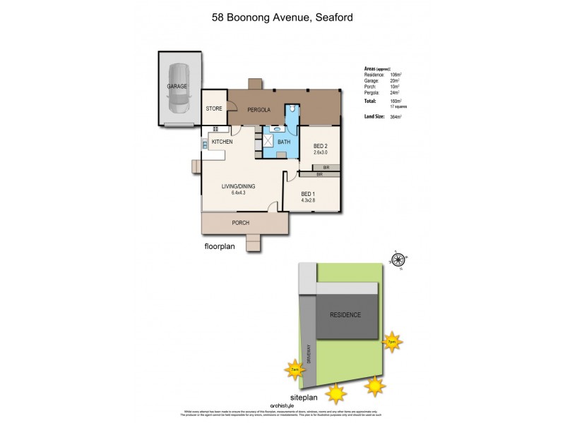 58 Boonong Avenue, Seaford VIC 3198 Floorplan