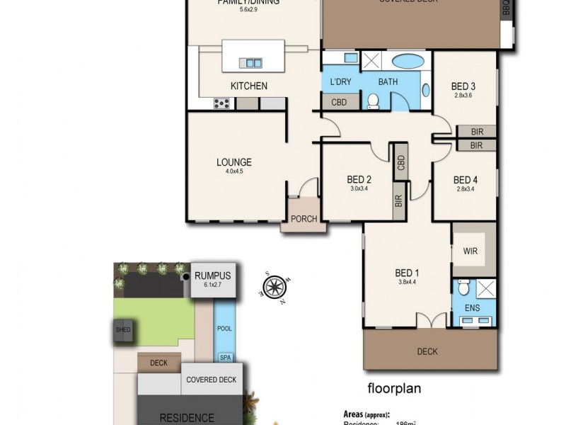 28 Gowrie Avenue, Frankston South VIC 3199 Floorplan