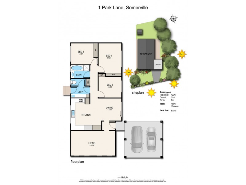 1 Park Lane, Somerville VIC 3912 Floorplan