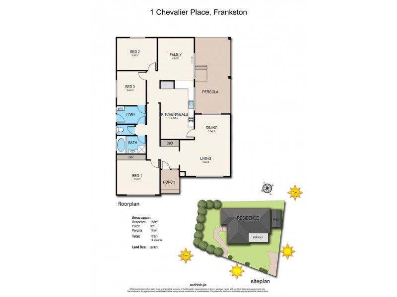 1 Chevalier Place, Frankston VIC 3199 Floorplan
