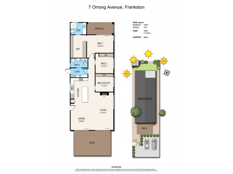 7 Orrong Avenue, Frankston VIC 3199 Floorplan