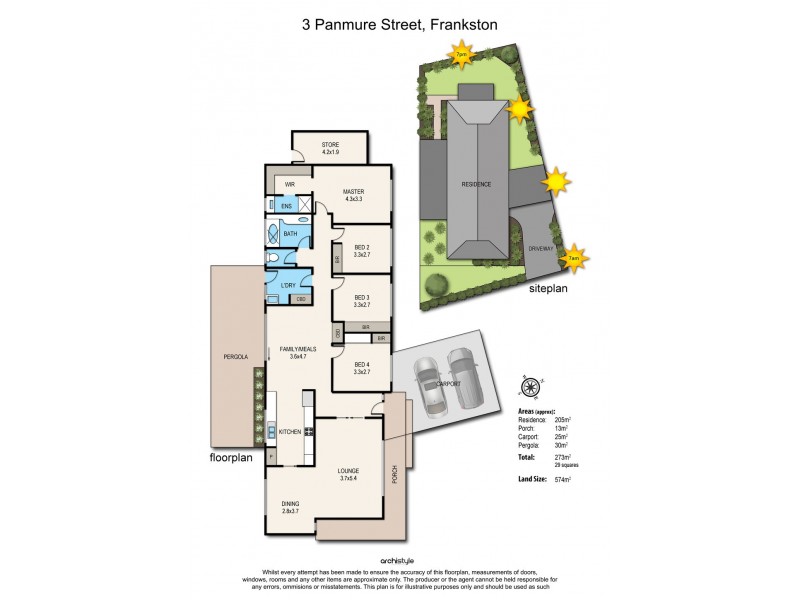 3 Panmure Street, Frankston VIC 3199 Floorplan