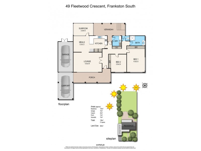 49 Fleetwood Crescent, Frankston South VIC 3199 Floorplan