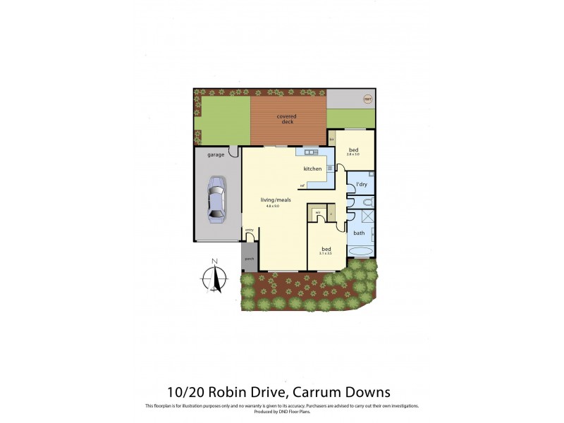 10/20 Robin Drive, Carrum Downs VIC 3201 Floorplan