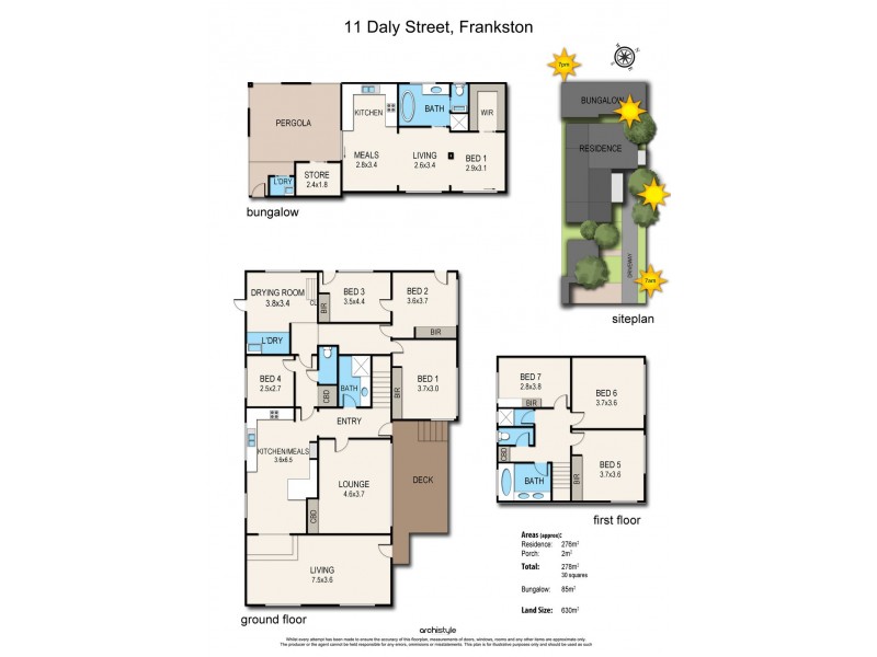 11 Daly Street, Frankston VIC 3199 Floorplan
