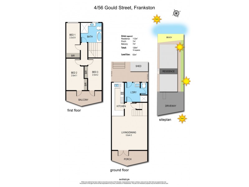 4/56 Gould Street, Frankston VIC 3199 Floorplan