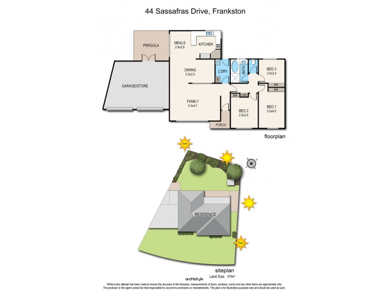 44 Sassafras Drive, Frankston VIC 3199 Floorplan