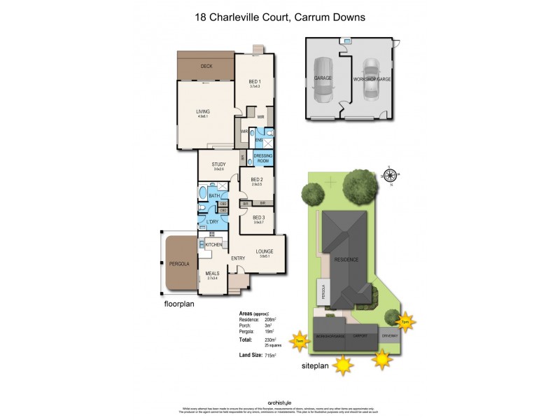 18 Charleville Court, Carrum Downs VIC 3201 Floorplan