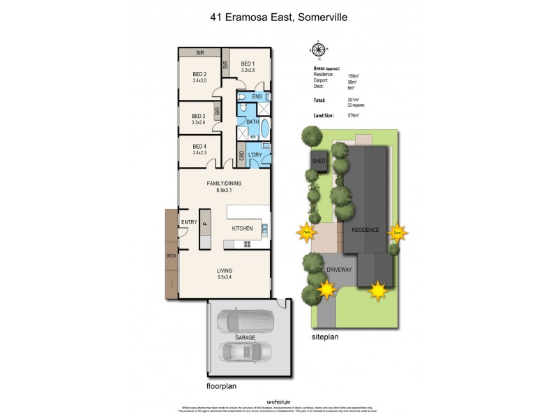 41 Eramosa Road, Somerville VIC 3912 Floorplan