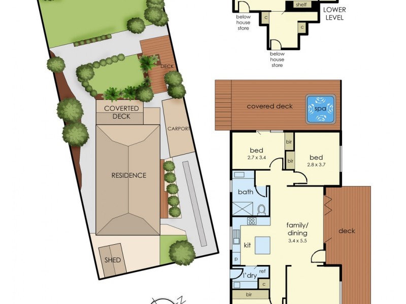 105 Rosedale Grove, Frankston South VIC 3199 Floorplan