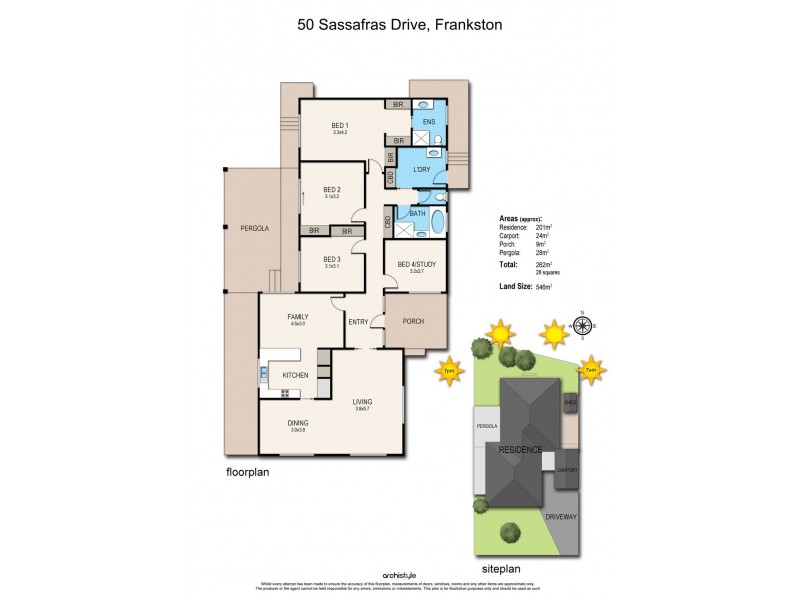 50 Sassafras Drive, Frankston VIC 3199 Floorplan