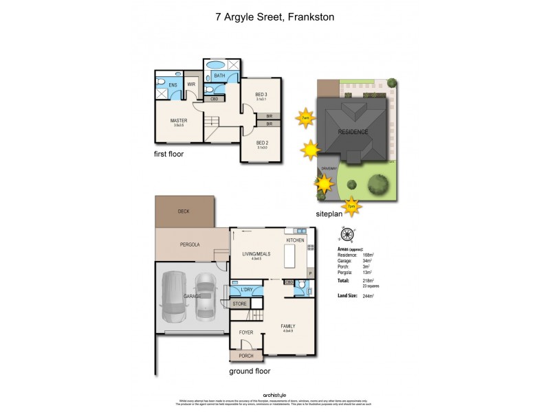 7 Argyle Street, Frankston VIC 3199 Floorplan
