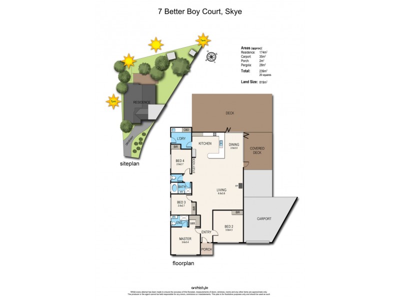 7 Better Boy Court, Skye VIC 3977 Floorplan