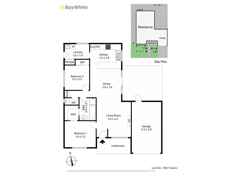 6/55 McClelland Drive, Skye VIC 3977 Floorplan