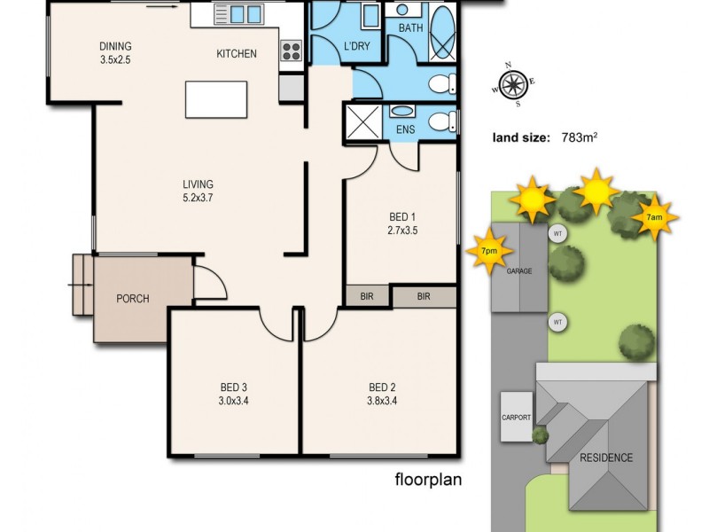 53 Margate Avenue, Frankston VIC 3199 Floorplan