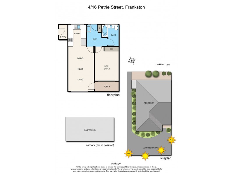 4/16 Petrie Street, Frankston VIC 3199 Floorplan