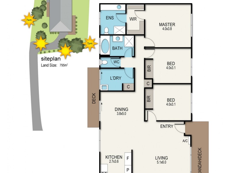 116 Rosemary Crescent, Frankston North VIC 3200 Floorplan