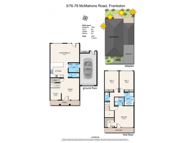 3/76-78 McMahons Road, Frankston VIC 3199 Floorplan