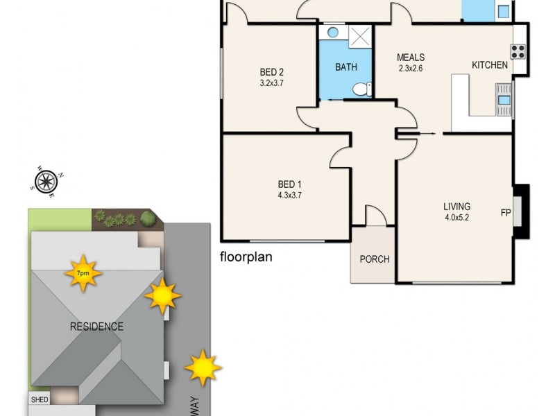 1/89 McMahons Road, Frankston VIC 3199 Floorplan