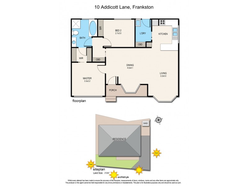 10 Addicott Lane, Frankston VIC 3199 Floorplan