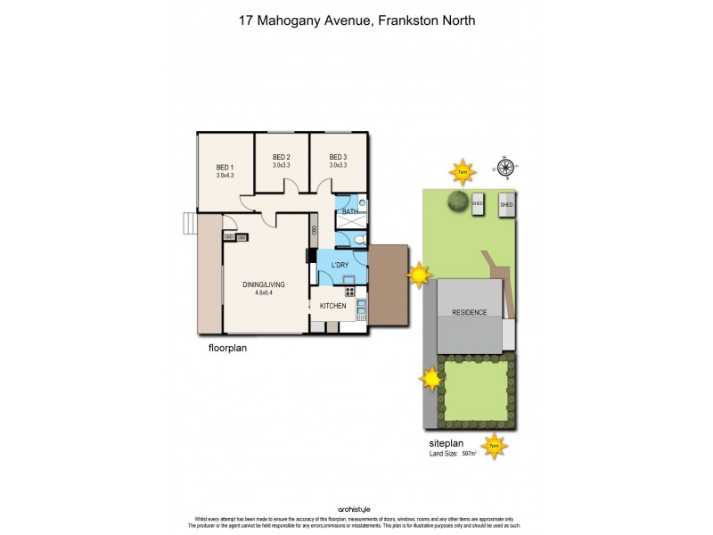 17 Mahogany Avenue, Frankston North VIC 3200 Floorplan