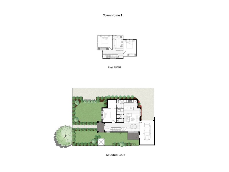 1/6 Lorraine Street, Frankston VIC 3199 Floorplan