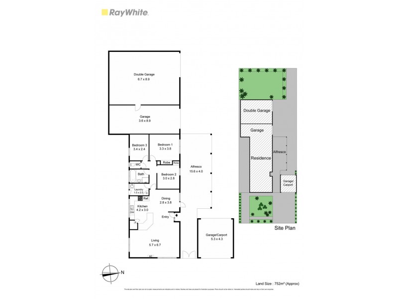 25 Holroyd Street, Seaford VIC 3198 Floorplan