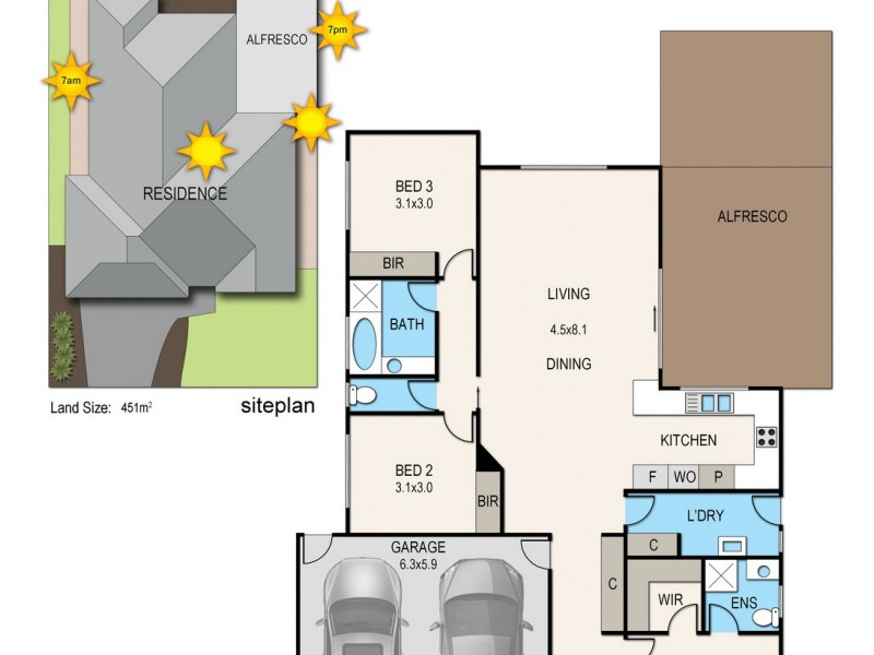 150B Hall Road, Carrum Downs VIC 3201 Floorplan