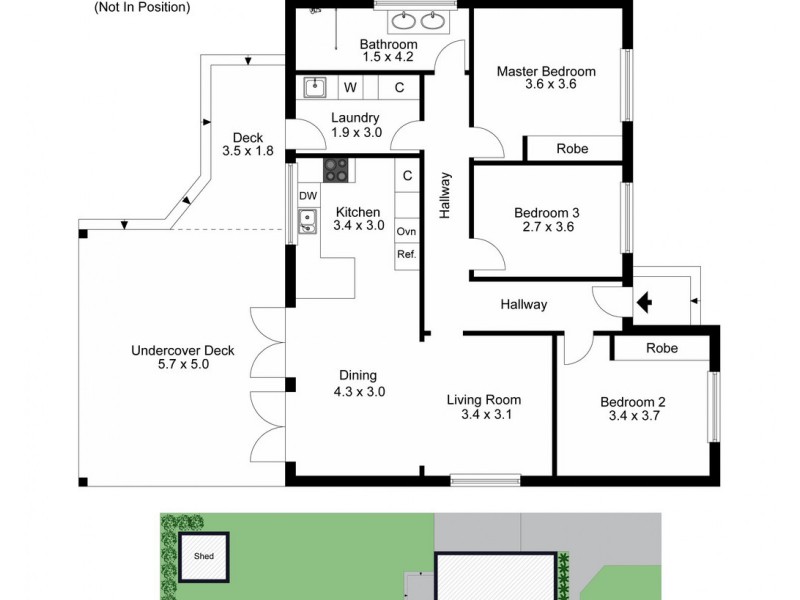 2 Wykeham Court, Frankston VIC 3199 Floorplan