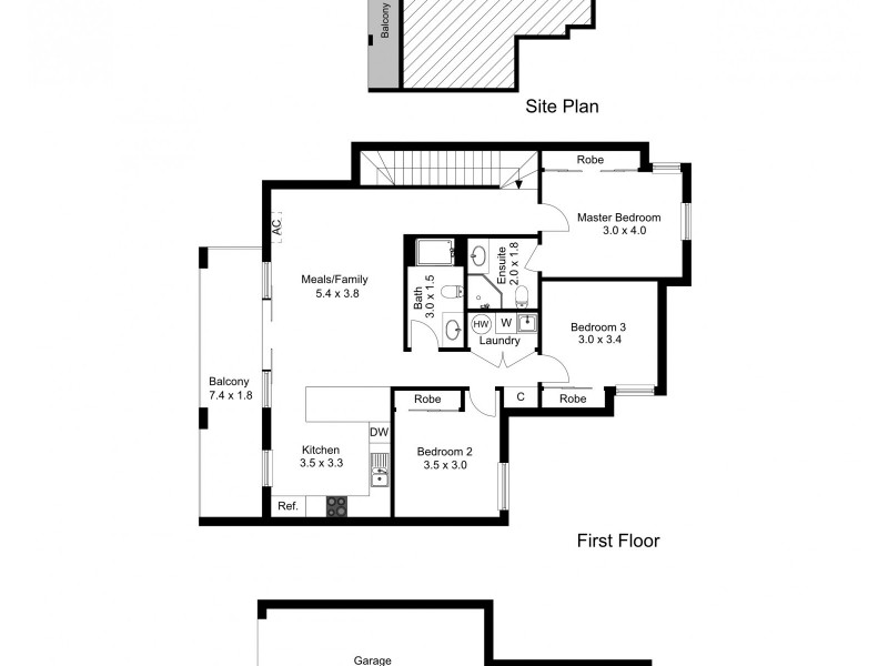 2/9 Grnja Way, Carrum Downs VIC 3201 Floorplan