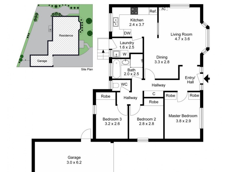4/11 Towerhill Road, Frankston South VIC 3199 Floorplan