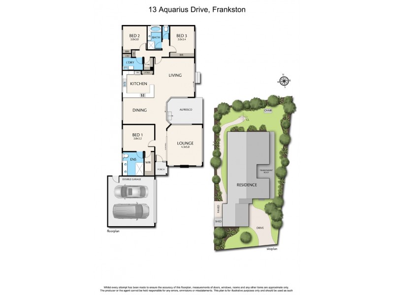 13 Aquarius Drive, Frankston VIC 3199 Floorplan