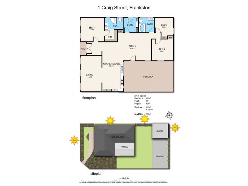 1 Craig Street, Frankston VIC 3199 Floorplan